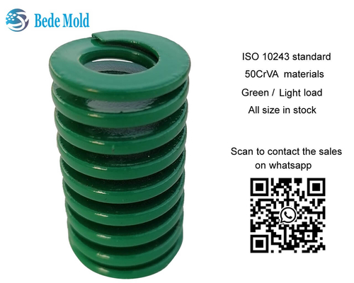 ISO 10243 표준 광 로드 곰팡이는 녹색 색 50CrVA 재료 OD10~63mm을 튀게 합니다